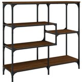 vidaXL Konzolni stol boja smeđeg hrasta 103x32x95 cm konstruirano drvo | shoptok.hr