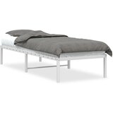Maison Chic Kovinski Postelja za odrasle - Posteljni Okvir bel 80x200 cm, (22081867) | Shoptok.si