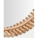 Kave Home Stensko ogledalo z lesenim okvirjem ø 60 cm Polke – | Shoptok.si