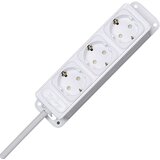 KOPP 127494010 razdelilna letev 3-kratni polarno bela vtičnica 1 kos, (20828998) | Shoptok.si