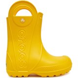 Crocs Gumijasti škornji Handle It Rain Boot K 211052 Rumena Cene