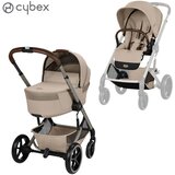 Cybex Gold® dječja kolica balios™ s lux sa sklopivom košarom almond beige (taupe frame) Cijene