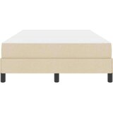 vidaXL Krevet s opruga kutije Ostalo Krema 120 x 200 cm tkanina | shoptok.hr
