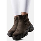Gemre Green insulated ankle boots Leiva | shoptok.hr