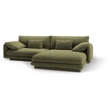Micadoni Svijetlo zelena kutna garnitura od bouclé tkanine (s desnim kutom) Torino – Home | shoptok.hr
