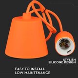  Narandžasti luster na sajli 1xE27/60W/230V | Eponuda.com