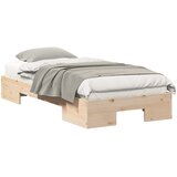  Krevetna konstrukcija Smeđa 90 x 190 cm | shoptok.hr