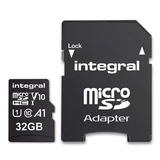Integral Spominska kartica Micro SDHC/XC V10 UHS-I U1, 32 GB + adapter