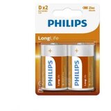Philips baterije R20L2B/10 d - longlife blister 2 kos (LR20) | Shoptok.si