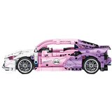 Kockice za slaganje sportskog automobila sa 652 elemenata - rozi | Shoptok.si