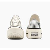 Converse Ženske patike chuck taylor all star lift double stack platform metallic | Eponuda.com