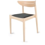 Hammel Furniture Crna/natur blagovaonska stolica od bukovog drveta Jakob - | shoptok.hr