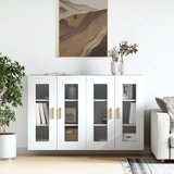  Zidni ormarići 2 kom bijeli od konstruiranog drva | shoptok.hr