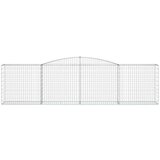  Lučne gabionske košare 3 kom 400x50x100/120cm pocinčano željezo | shoptok.hr