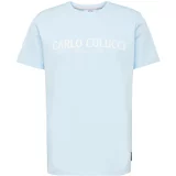 Carlo Colucci Majica svetlo modra / bela