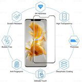  Zaščitno kaljeno steklo Full Face za Huawei Mate 50 Pro - črno | Shoptok.si