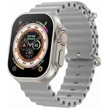 T900 ultra sportski smartwatch 49mm – svetlo siva narukvica