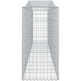  Gabionska košara s lukom 400x50x100/120 cm pocinčano željezo | shoptok.hr