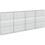  Gabion s žicom debljine 5 mm i mrežom 5x10 cm 400x20x150 cm Slike