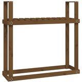  Stalak za drva za ogrjev boja meda 110x35x108,5 cm od borovine | Eponuda.ba