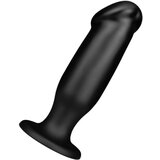 BUTTR AH-1 - analni dildo s vakuumskim postoljem (crni) | shoptok.hr