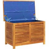  Vrtna kutija za pohranu s rešetkama 90x50x56 cm od drva bagrema | shoptok.hr