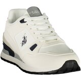 U.S. Polo Assn. Trax muške tenisice s plavo-crvenim detaljima bijele | shoptok.hr
