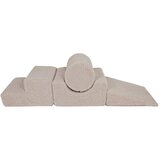 MeowBaby Siva tkanina pena igrišče 45x170x30 cm Montessori - | Shoptok.si