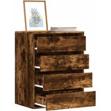  Kutna komoda s ladicama boja dimljenog hrasta 60x41x76cm drveni | shoptok.hr