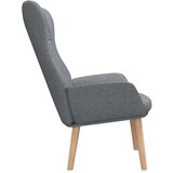  Stolica za opuštanje od tkanine svjetlosiva | shoptok.hr