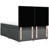  Okvir kreveta s oprugama i madrac svjetlosivi 140x200cm tkanina | shoptok.hr