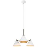 Markslöjd 108077 - Luster na sajli KLINT 4xE14/40W/230V beo | Eponuda.com