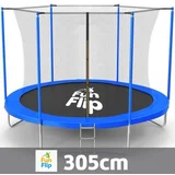 Trambolina 305cm sa unutrašnjom sigurnosnom mrežom - 150 kg nosivosti ( FF-305-BL-IN )