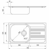 Deante pomivalno korito XYLO ZEX 0113 | Shoptok.si