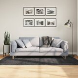 vidaXL Čupavi moderni tepih s visokim vlaknima antracit 100 x 200 cm Cijene