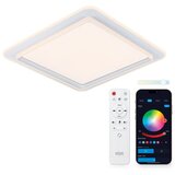 Ksix SmartLED Celeste stropna svjetiljka, 48,5x48,5x9 cm, zvučnik, RGBIC + CCT | shoptok.hr
