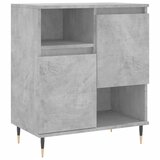  Komoda siva boja betona 60x35x70 cm od konstruiranog drva | shoptok.hr