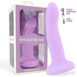ENGILY ROSS Dildox Posable Dildo Liquid Silicone Purple 17cm | shoptok.hr