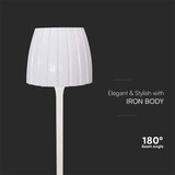  LED prigušiva punjiva stolna lampa LED/2,7W/5V 3000-6000K 1800 mAh bela | Eponuda.com