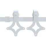 vidaXL Klizna vrata s priborom za montažu 85 x 210 cm masivna borovina | shoptok.hr