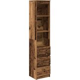  Visoka ploča staro drvo 37,5x35x180 cm konstruirano drvo | shoptok.hr
