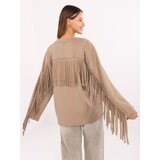 Factory Price Blouse-IT-BZ-21695.10-dark beige Cene
