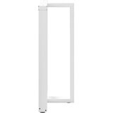  Noge za barski stol T-oblika 2 kom Bijele 60x35x(100-101) cm Čelik | shoptok.hr