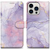 Cadorabo Ohišje, združljiv z Apple - Design Pink Purple Marmor št. 5 - Zaščitni pokrov z magnetnim zapiranjem, funkcijo stojala in režo za kartico, (20556319) | Shoptok.si