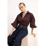 TRENDYOLMILLA ženska košulja Twoss26Go00074, šljiva-ljubičasta | Eponuda.com