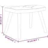  Stolica za opuštanje s osloncem za noge patchwork od tkanine | shoptok.hr