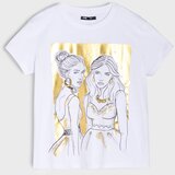 Sinsay Majica s sjajnim printom | shoptok.hr