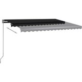  Automatska tenda sa senzorom za vjetar LED 450x350 cm antracit | shoptok.hr