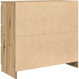  Komoda artisan hrast 80x35x76 cm inženirski les | Shoptok.si