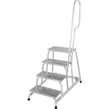 Krause-werk prostostoječa lestev s platformo Stabilo 1x4 stopnic 805096 Cene